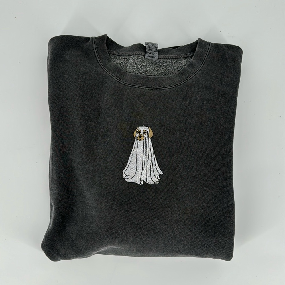 NWOT HANDMADE EMBROIDERED SWEATSHIRT